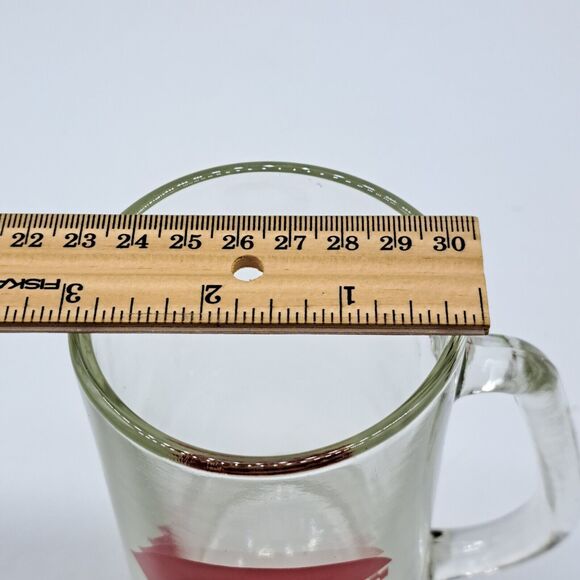 Vintage Cincinnati Reds  6" Tall Glass Beer Mug  MLB Baseball - Picture 6 of 10